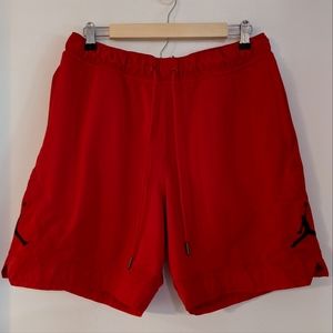 Air Jordan Diamond Red Basketball Shorts sz Large
